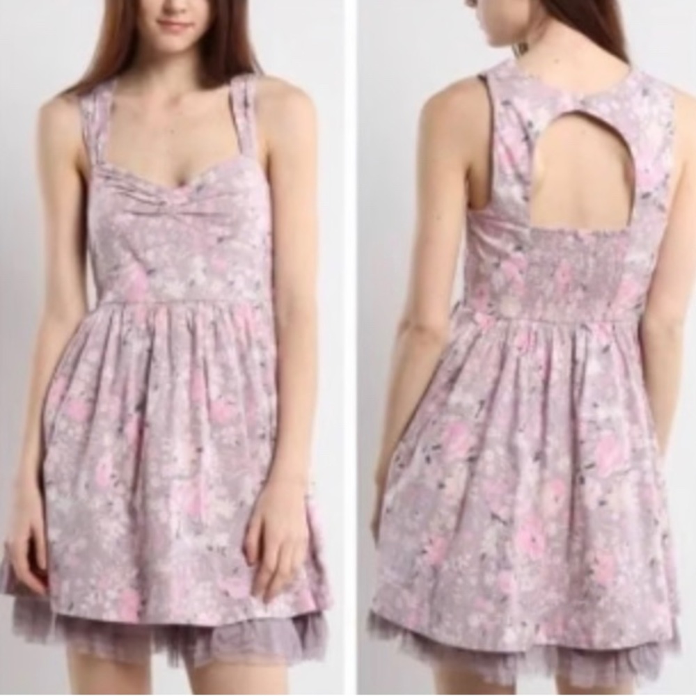 Free people lavender floral dress
